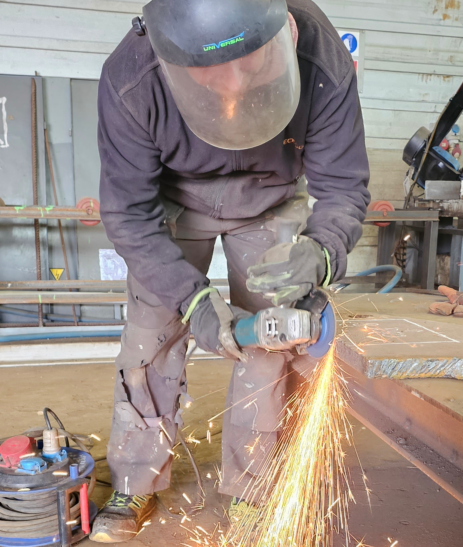 Welding and installation works